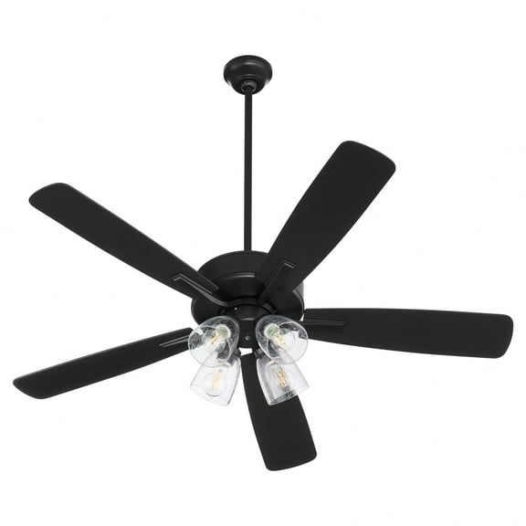 Quorum Lighting - Ovation - 5 Blade Ceiling Fan with Light Kit In Transitional