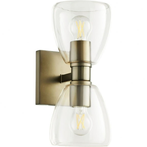Relo 2 - Light Dark Brass Brass Wall Sconce