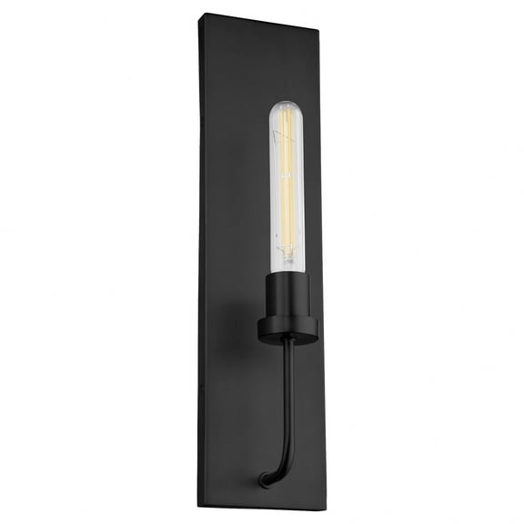 Sheridan 1 - Light Matte Black / Black Contemporary / Modern Wall Sconce