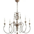 thumbnail image 1 of Quorum Lighting Salento 6-Light Vintage Copper Chandelier, 1 of 5