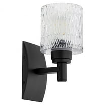 5184-1-69 Quorum Lighting Stadium - 1 Light Wall Mount-Noir Finish
