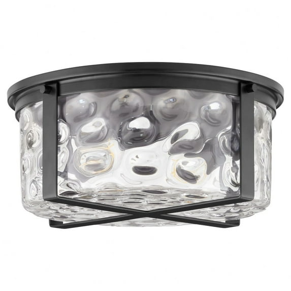 Quorum Lighting - Steinway - 2 Light Flush Mount In Contemporary Style-6.25