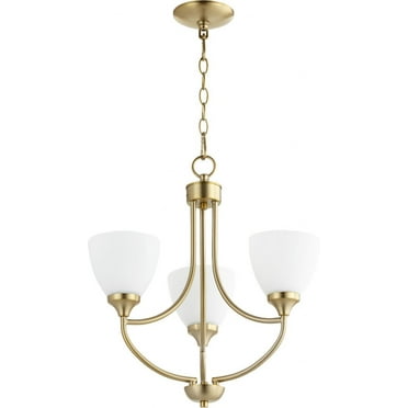 Quorum Lighting - Three Light Chandelier - Enclave - 3 Light Chandelier in