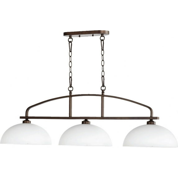 Quorum Lighting Reyes 3-Light Oiled Bronze Ceiling Fan