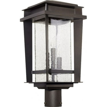 Quorum Lighting - Three Light Post Mount - Easton - 3 Light Outdoor Post Lantern