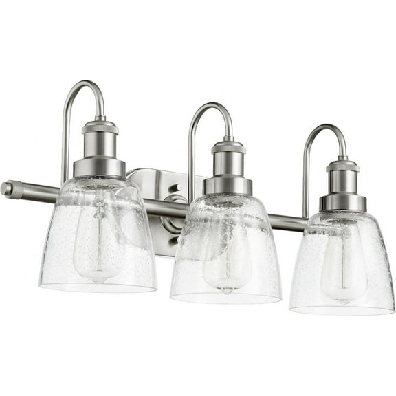 Quorum Lighting - Three Light Vanity - 3 Light Bath Vanity in Transitional style
