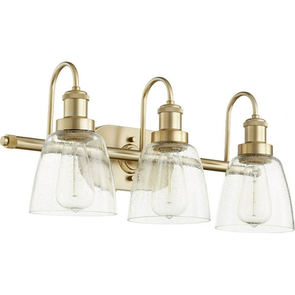 Quorum Lighting - Three Light Vanity - 3 Light Bath Vanity in Transitional style