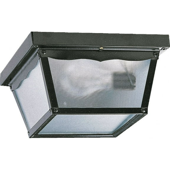 Quorum Lighting - Two Light Ceiling Mount - Ceiling Mount - 2 Light Outdoor Cage