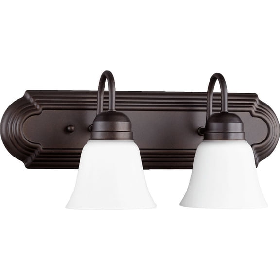 Quorum Lighting - Vanity - 2 Light Bath Vanity in Quorum Home Collection style -