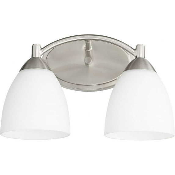 Quorum Lighting Barkley 2-Light Satin Nickel Wall Sconce