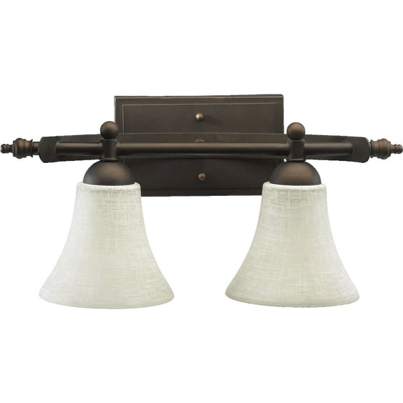 Quorum Lighting Aspen 2-Light Oiled Bronze Wall Sconce