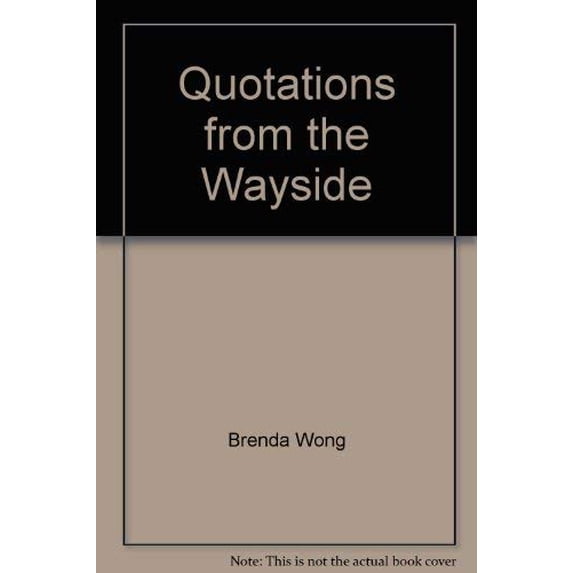 Pre-Owned Quotations from the Wayside Paperback