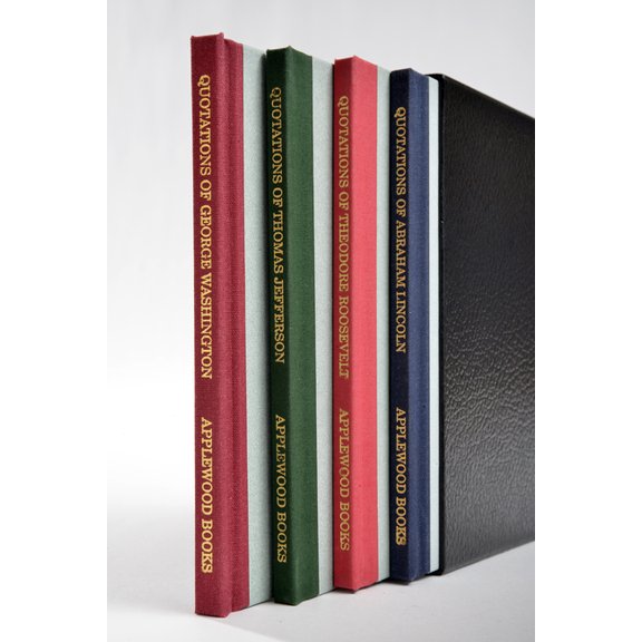 Pre-Owned Quotations of Great Americans: Mount Rushmore Quote Book Boxed Set (Hardcover)