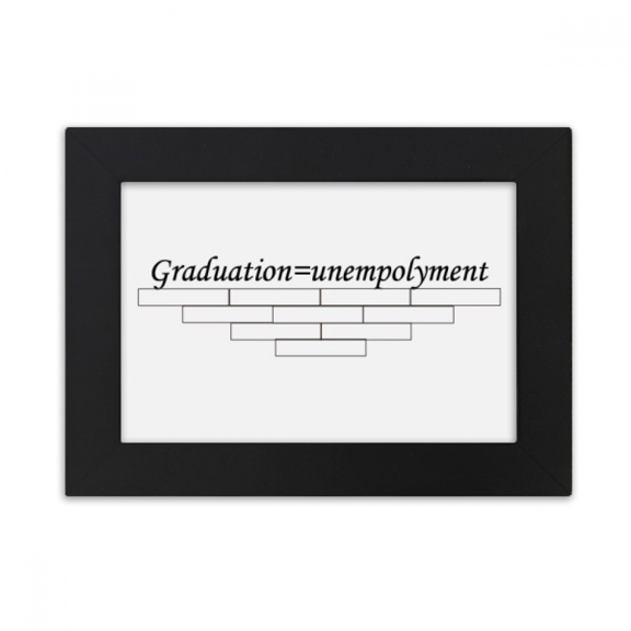 Quote About Graduation And Unempolyment Desktop Photo Frame Ornaments Picture Art Painting