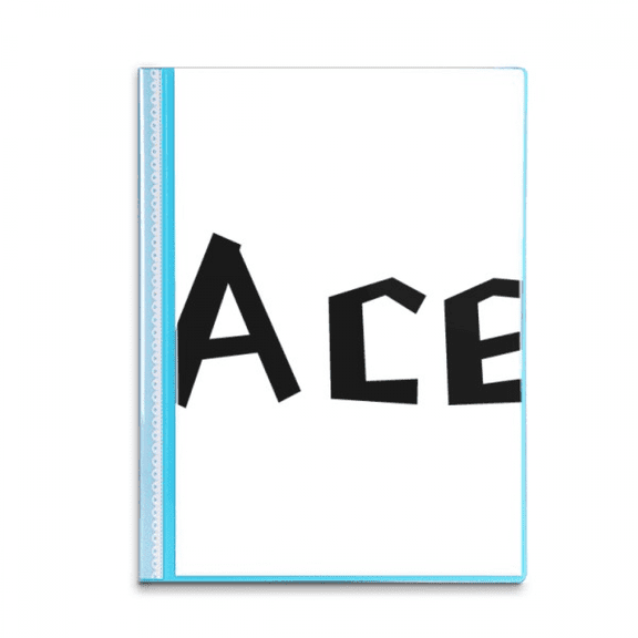 Quote Ace Art Deco Fashion Book Sheet Protectors Portfolio Binder Folder