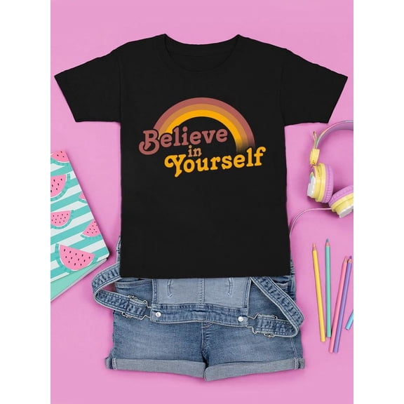 Quote Believe In Yourself T-shirt Youth's -SelectDesign Designs
