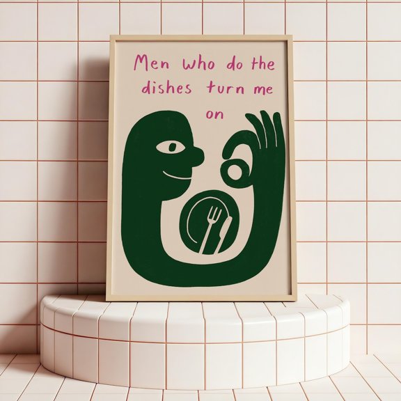 Quote Dishwashing Quote Poster
