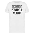 thumbnail image 1 of Quote Forgiveness Liberates Soul Tee Men's -Image by Shutterstock, 1 of 2
