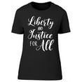 thumbnail image 1 of Quote Of Liberty T-Shirt Women -Image by Shutterstock, Female Large, 1 of 4