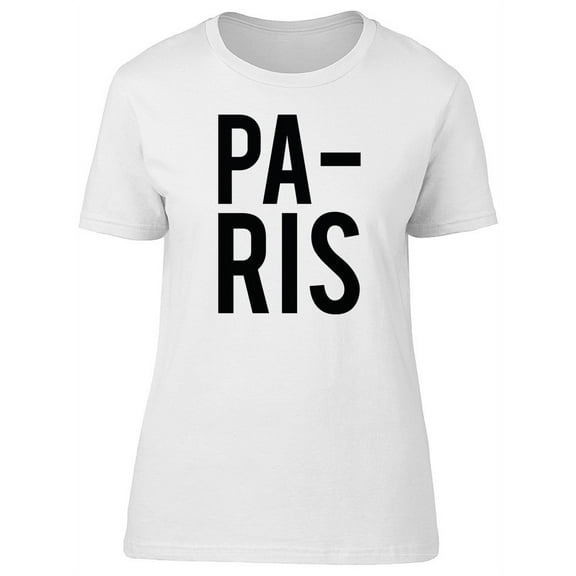 Quote Paris Cool Travel Lovers T-Shirt Men -Image by Shutterstock, Male Large