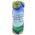 thumbnail image 1 of Quote Pillar Candle - "If you pour some music on whatever's wrong, it'll sure help out" Levon Helm, 1 of 3