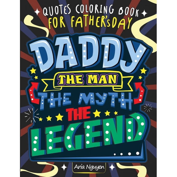Quotes Coloring Book for Father's Day (Paperback)