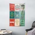 thumbnail image 1 of Quotes Decor Wall Hanging Tapestry, Collection of Uplifting Messages Quotes Life Wisdom Art Success Themed Artwork, Bedroom Living Room Dorm Accessories, 40 X 60 Inches, by Ambesonne, 1 of 1