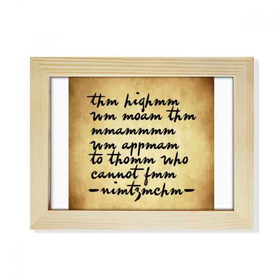 Quotes Motivation Fly Art Deco Fashion Desktop Photo Frame Picture Art Decoration Painting 6x8 inch