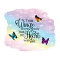 thumbnail image 1 of Quotes & Sayings Wall Decals for Children Bedroom - Rainbow Coloured Background Memory DIY & Creativity Boy Girl Bedroom Wall Sticker - Size: 20 In x 16 In, 1 of 5
