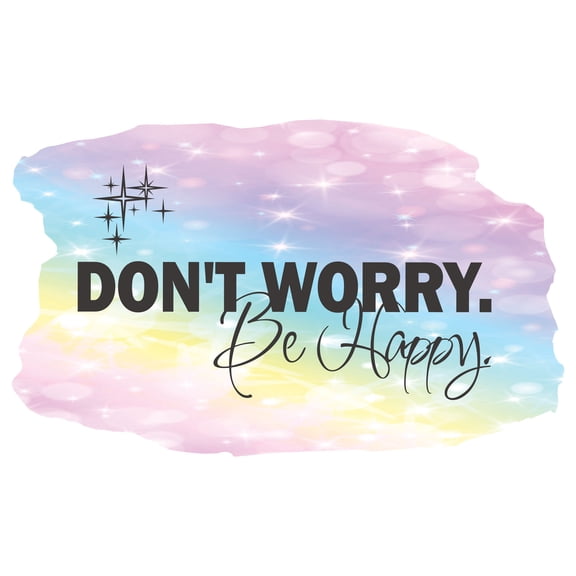 Quotes & Sayings Wall Decals for Family Living Room - Multicoloured Background Sign DIY & Creativity Boy Girl Bedroom Wall Sticker - Size: 10 In x 6 In