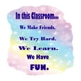 thumbnail image 1 of Quotes & Sayings Wall Decals for Students Classroom - Learning Classroom Inspirations Classroom DIY & Creativity Boy Girl Bedroom Wall Sticker - Size: 30 In x 30 In, 1 of 5