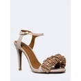 thumbnail image 1 of Qupid Grammy-132 - Nude Suede 8.5, 1 of 5