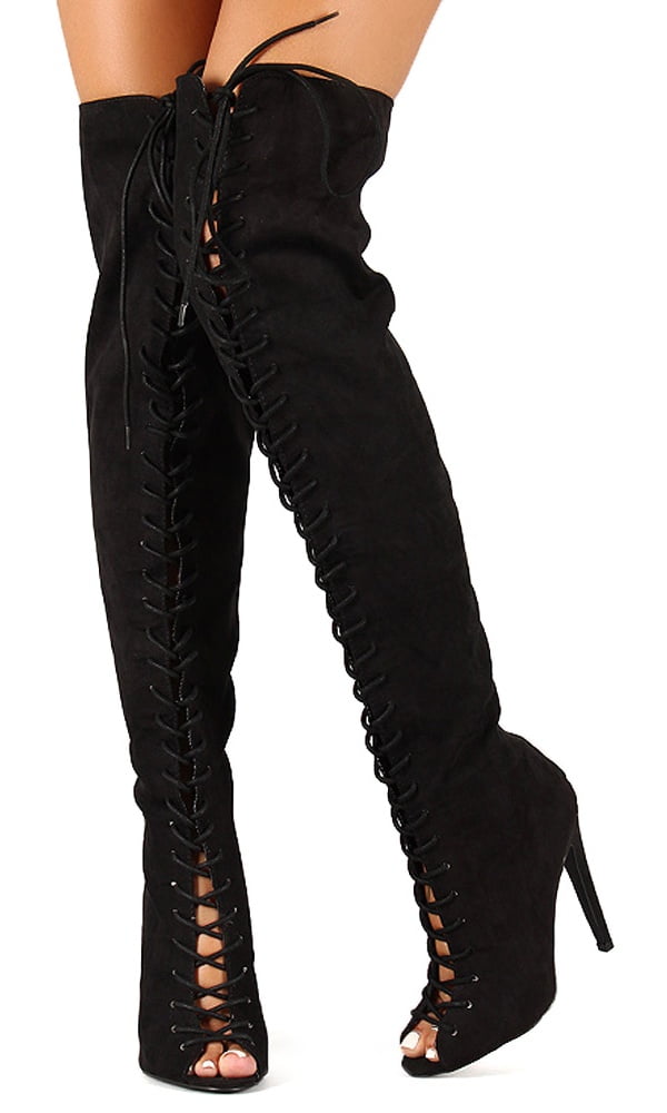 Qupid thigh shop high boots