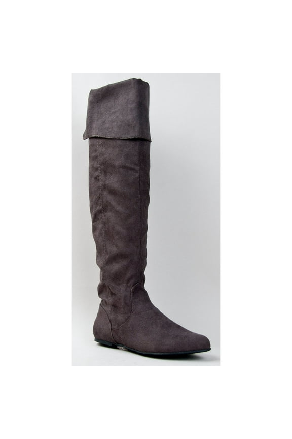 PROUD-09 Cuff Slouchy Flat Boot
