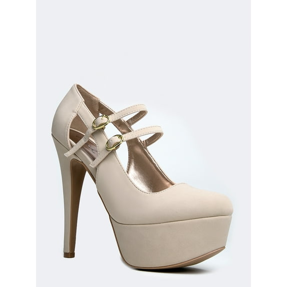 Qupid Penelope-202 - Stone Nubuck 7