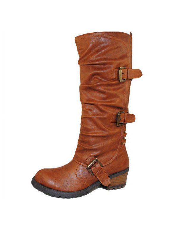 Reactor-06 Round Toe Knee High Boot