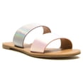 thumbnail image 1 of Qupid Two Strap Slide Sandals, 1 of 3