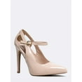 thumbnail image 1 of Qupid Virtue-26 - Nude Patent PU 6, 1 of 5