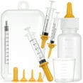 Quqiuxian 1 Set Kitten Bottles Bottle Feeding Kit Feeding Injector