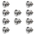 thumbnail image 1 of Hytrove Guitar Strap Locking Metal for Musicians Performance 10Pcs 0.55X0.55X0.39In, 1 of 5