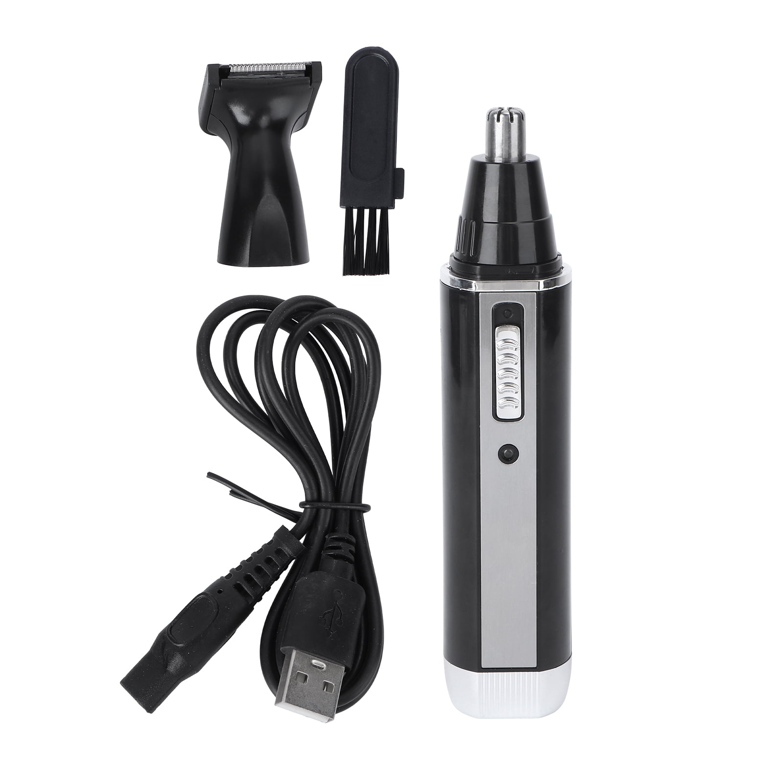 Quqiuxian Multifunctional USB 2 in 1 Nose and Ear Hair Trimmer Cleaning