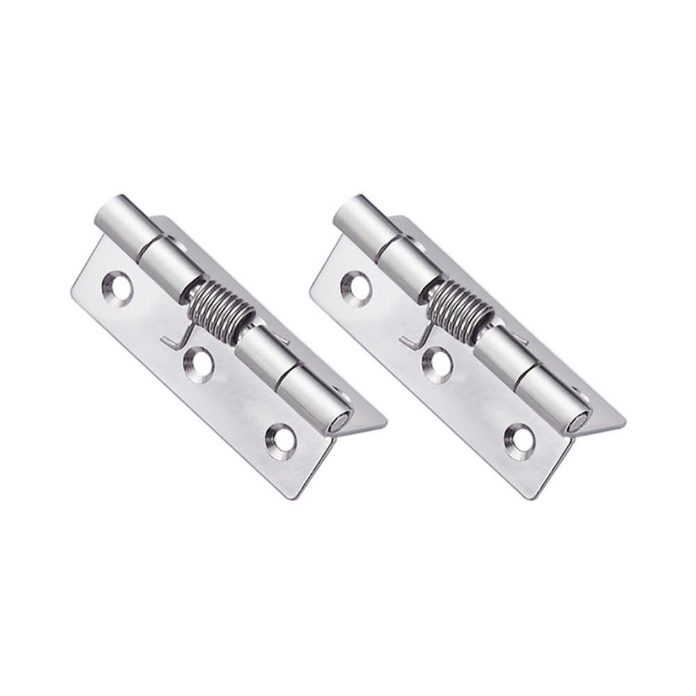 Quroko 304 Stainless Steel Self-Opening Spring Door Hinges, Automatic ...
