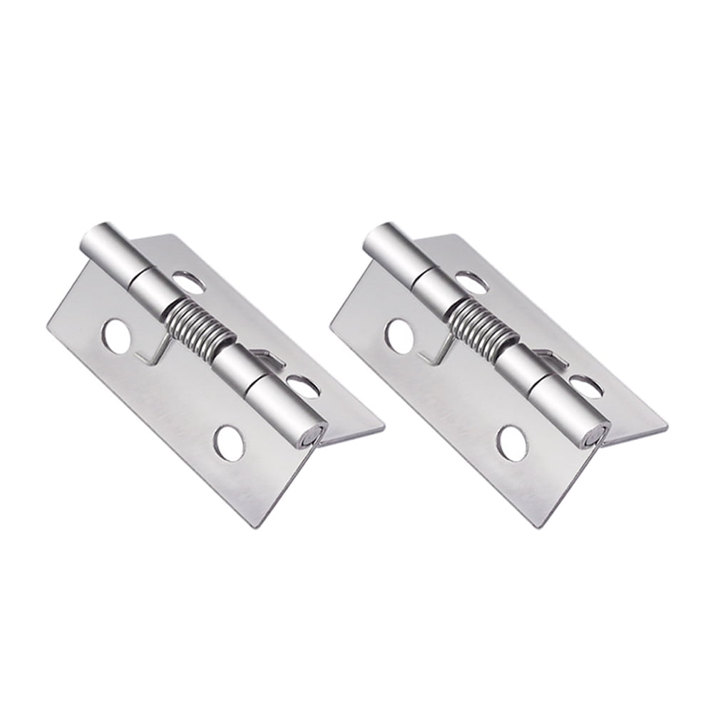 Quroko 304 Stainless Steel Self-Opening Spring Door Hinges, Automatic ...