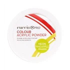 Qurydeal Colour Acrylic Powder - Neon Pineapple - for Women - 1.6 oz