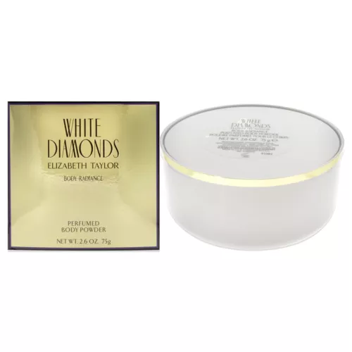 Qurydeal White Diamonds for Women - 2.6 oz Perfumed Body Powder