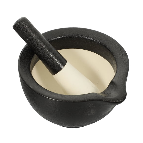 DEEPCRAFF Mortar and Pestle Set Medium Size Family Friends 1 Set 3.3x3.1x2.0in
