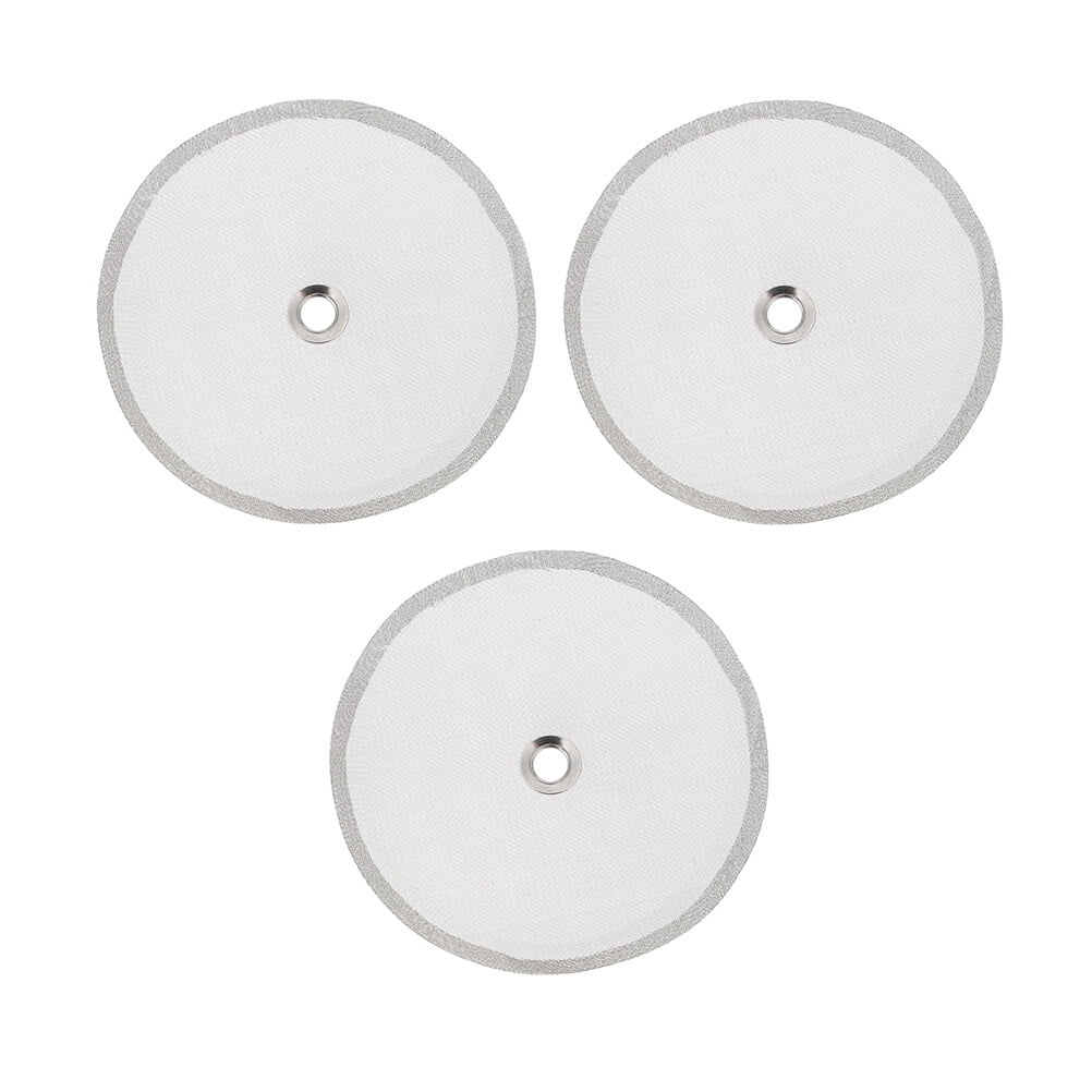 Qusenong 3pcs Stainless Steel Filter Meshes Portable Coffee Machine