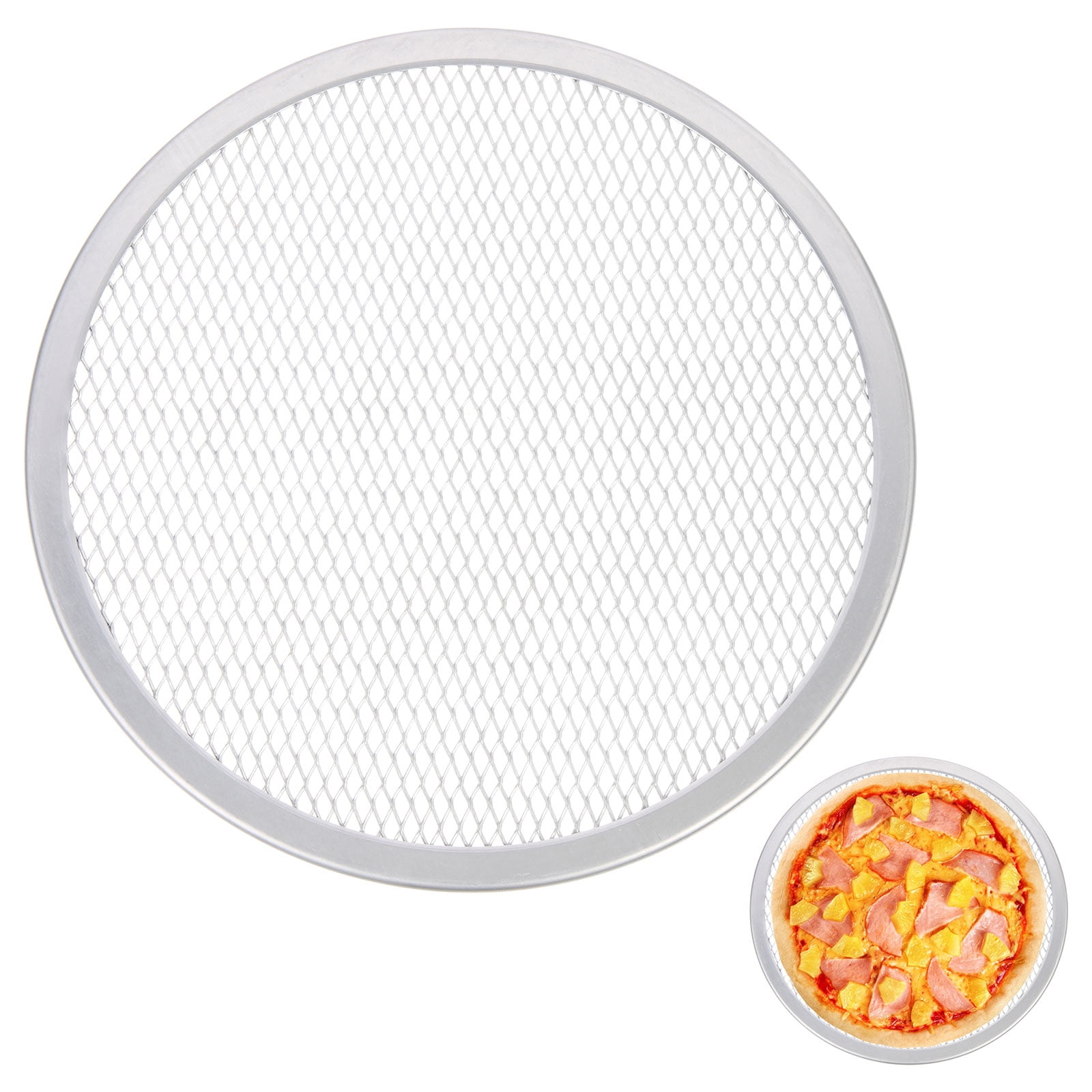 Qusenong Mesh Pizza Tray Convenient Pizza Plate Multifunctional Pizza ...