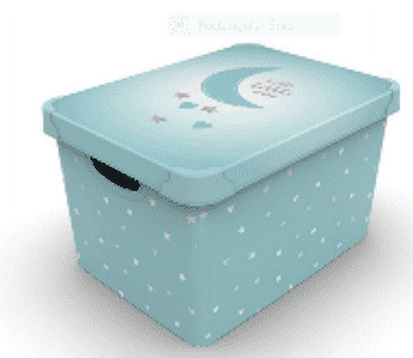 Qutu Plastic BoxBlue Moon Box 20L, ages 18 and older