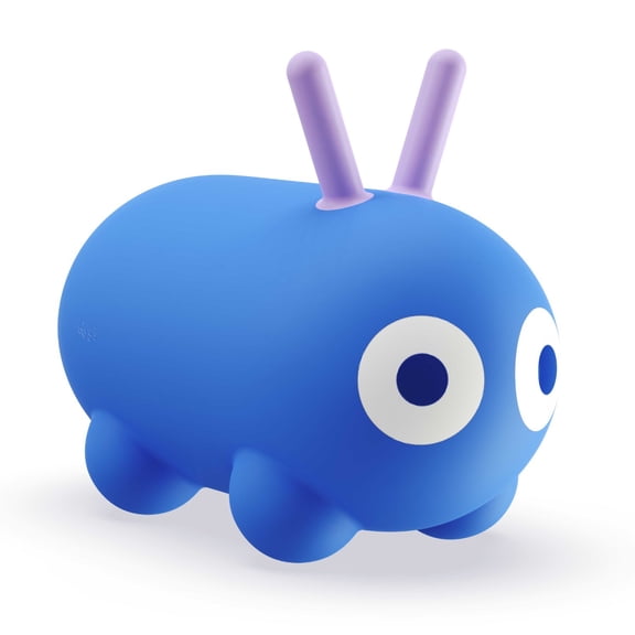 Quut Skippi Inflatable Hopper Toy, Kids and Toddlers, Balance Ride-On, Cosmic Blue, Age 1-5 years